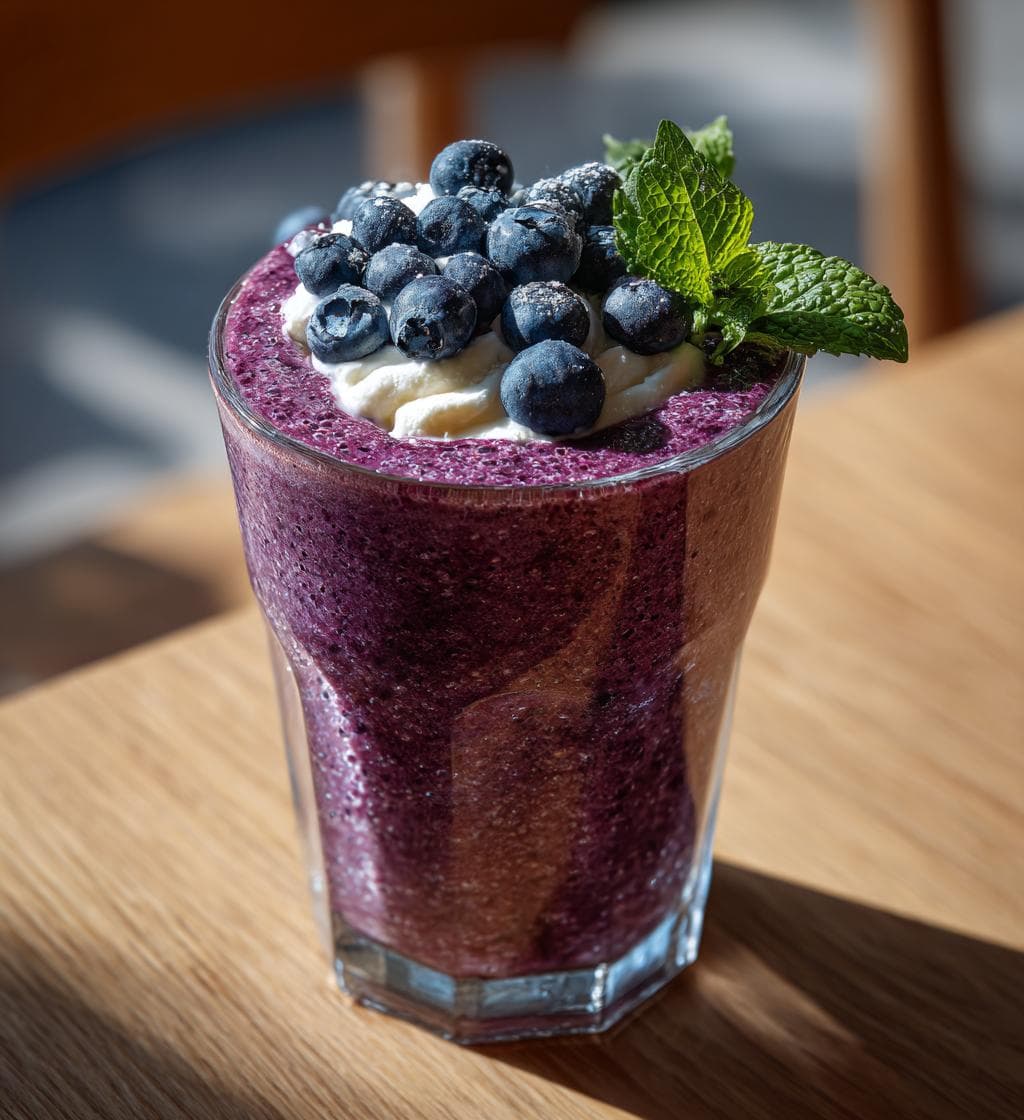 Hemmabakt Blåbärssmoothie med Yoghurt – En Viktig Energikick